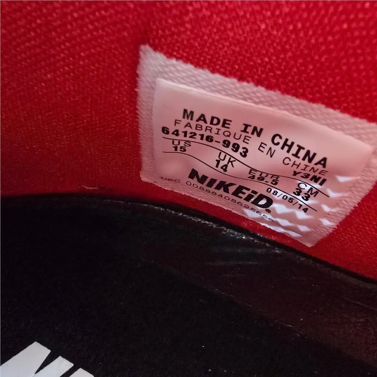 Nike shoes - LeBron 11 - LeBron - 641216 993 - Red 3