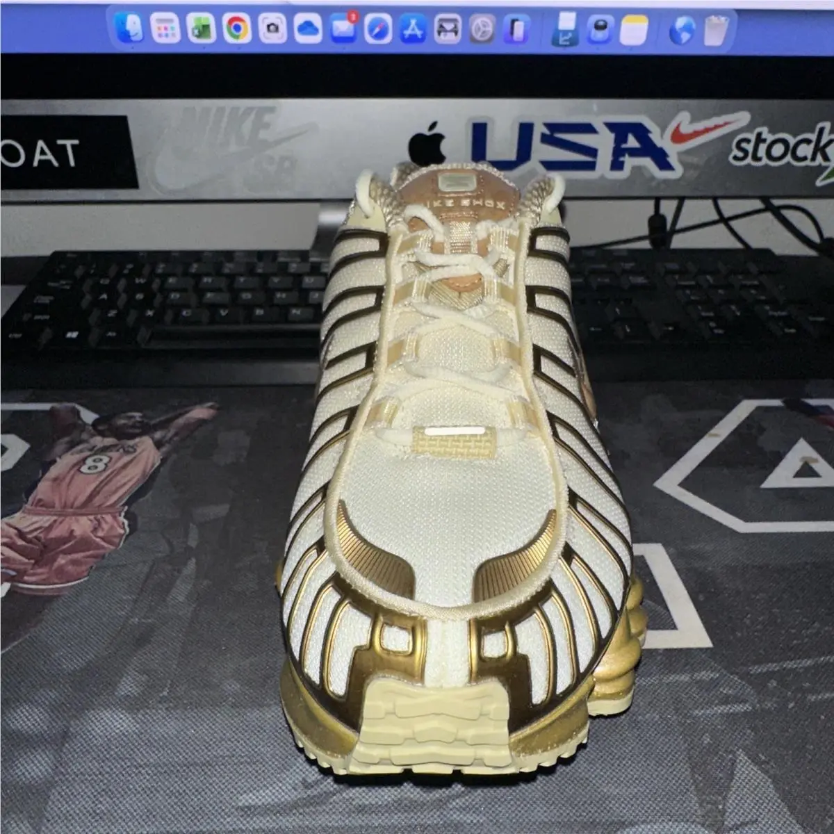 Nike shoes - Nike Shox TL - Shox - IM7189113 - Gold 1