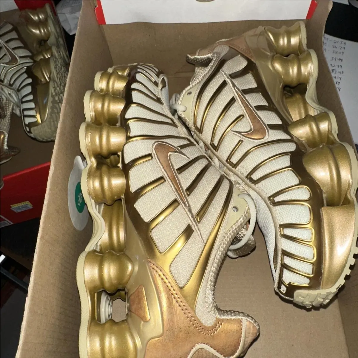 Nike shoes - Nike Shox TL - Shox - IM7189113 - Gold 4