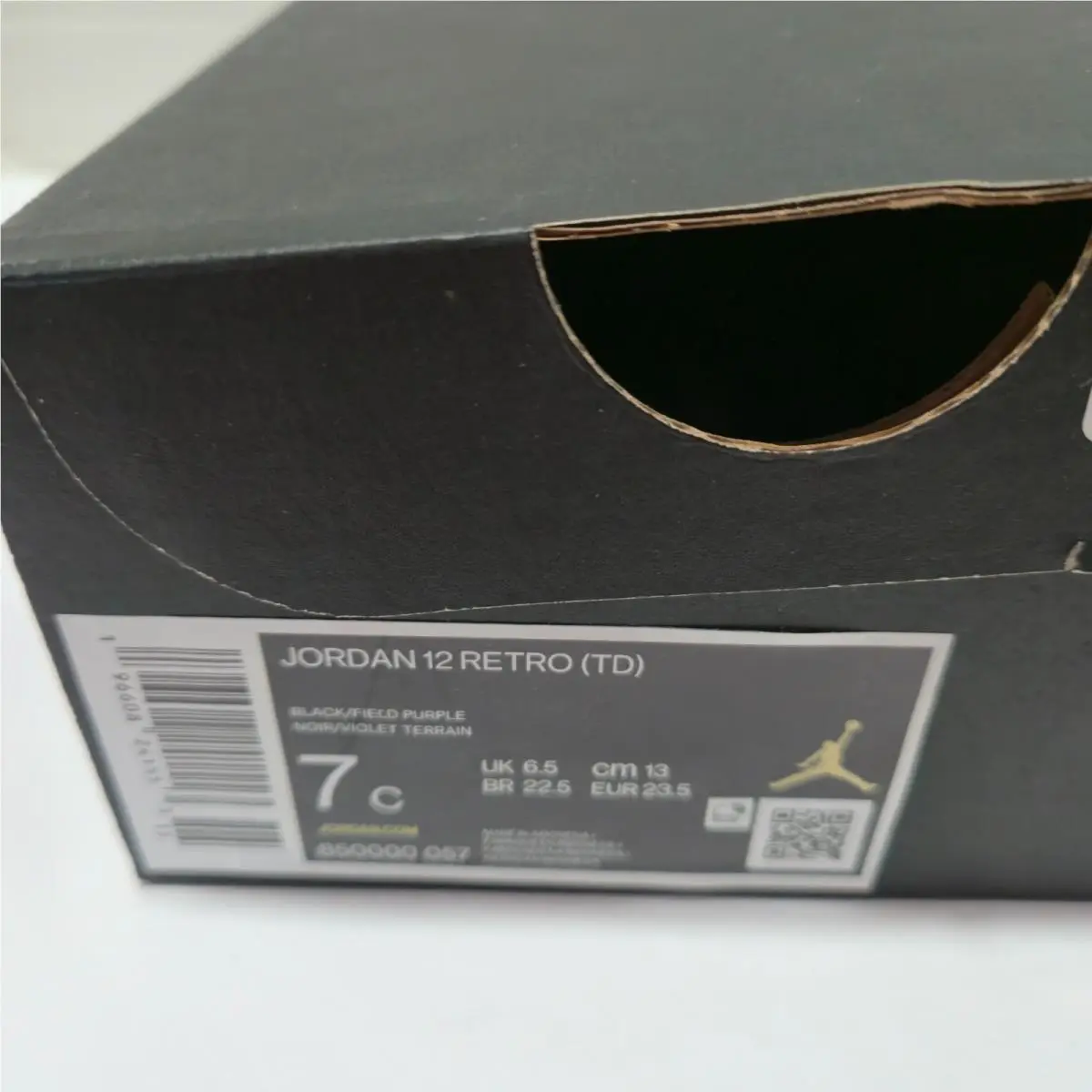 Nike shoes - Air Jordan 12 - Air - 850000057 - Black 4