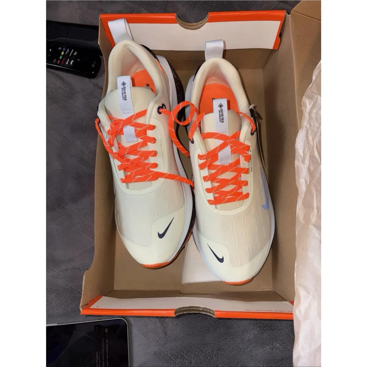 Nike shoes - Nike Pegasus Trail 3 GORE-TEX - FB2204-002 - Orange/Black/White 0
