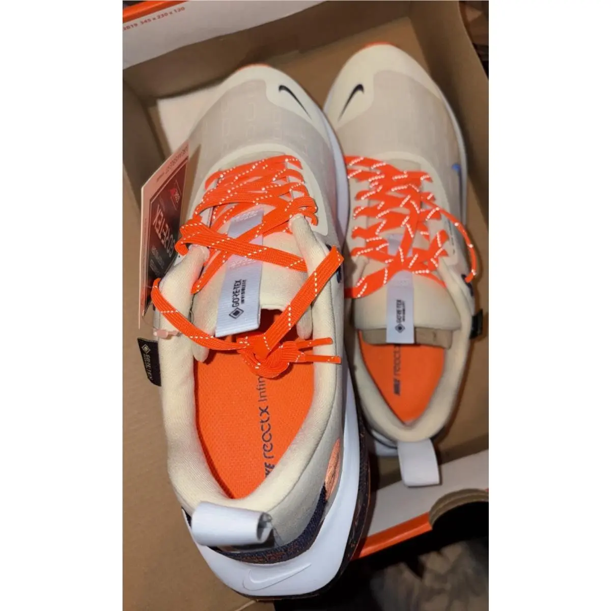 Nike shoes - Nike Pegasus Trail 3 GORE-TEX - FB2204-002 - Orange/Black/White 1