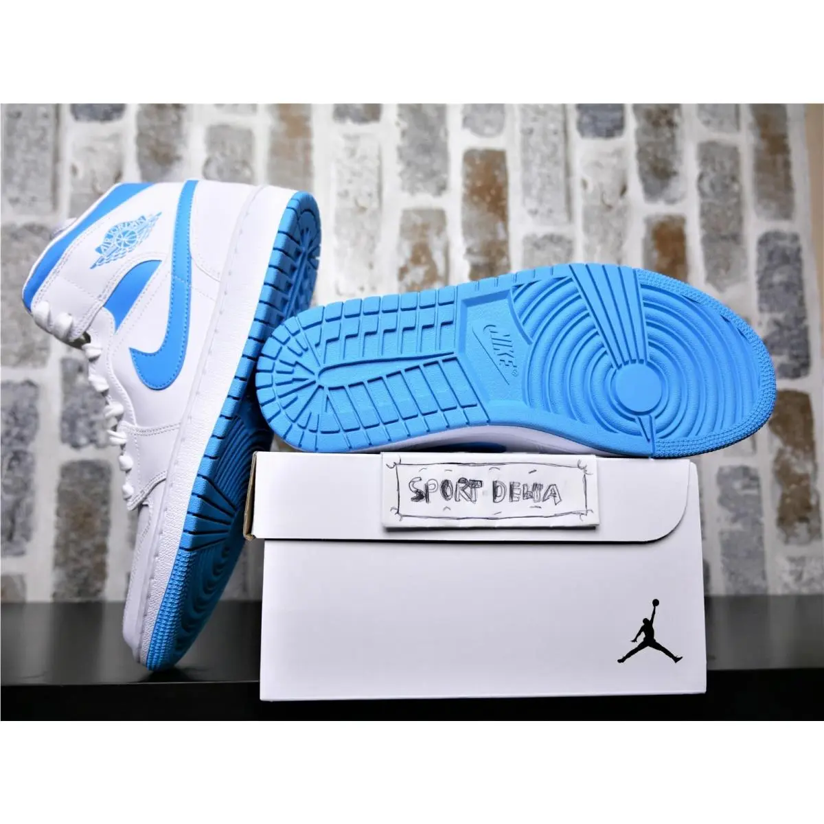 Nike shoes - BQ6472114 - BQ6472-114 - White/Carolina Blue 4