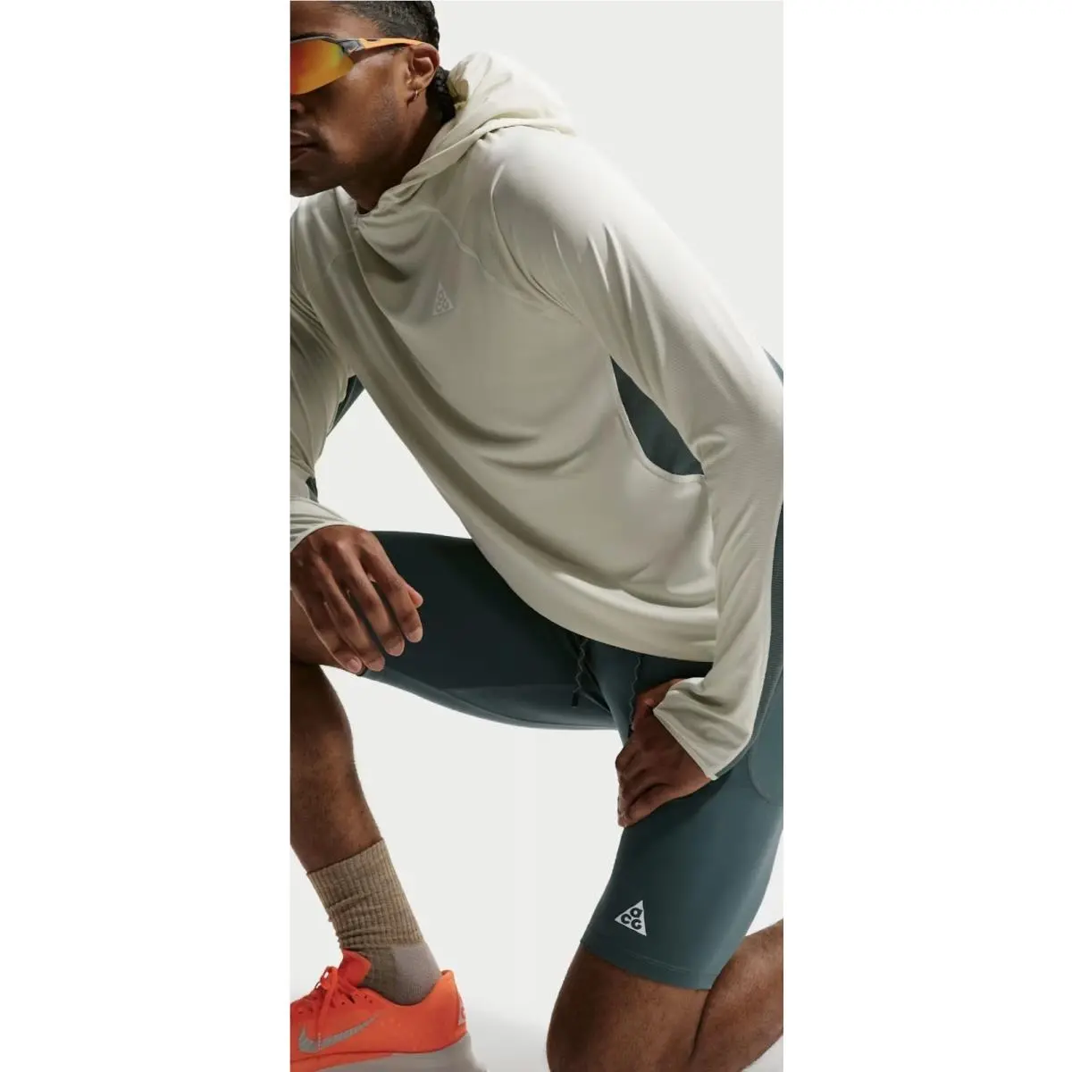 Nike clothing - Nike ACG Dri-FIT ADV Half Trail Running Tights - IO9672-010 - Blue 2