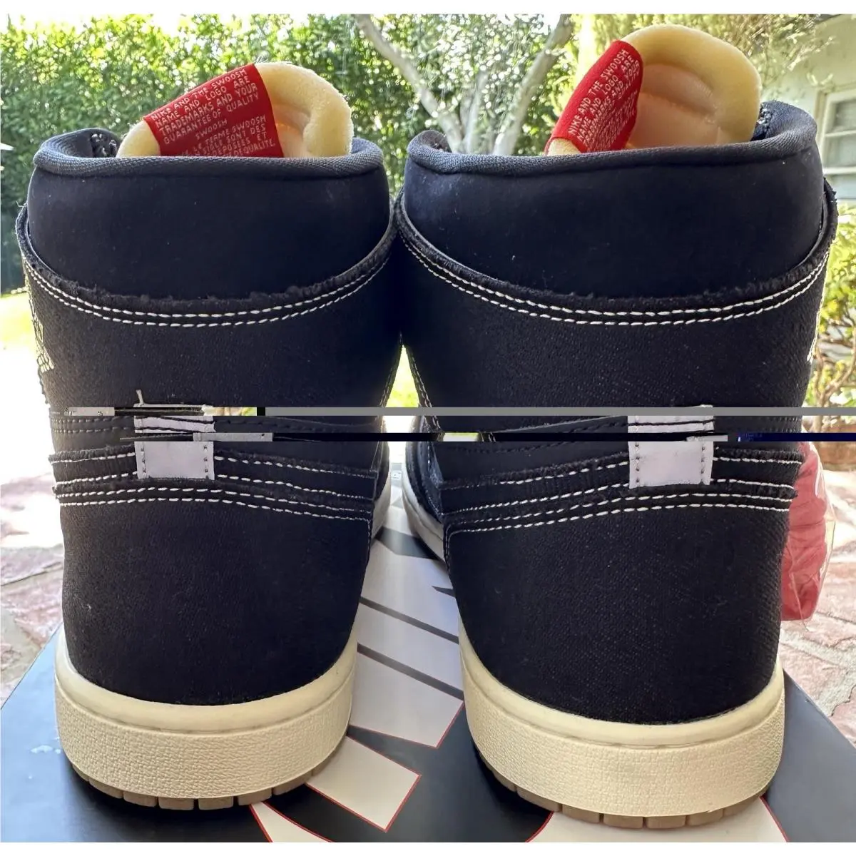 Nike shoes - Air Jordan 1 - Air - II9811-001 - Black 3