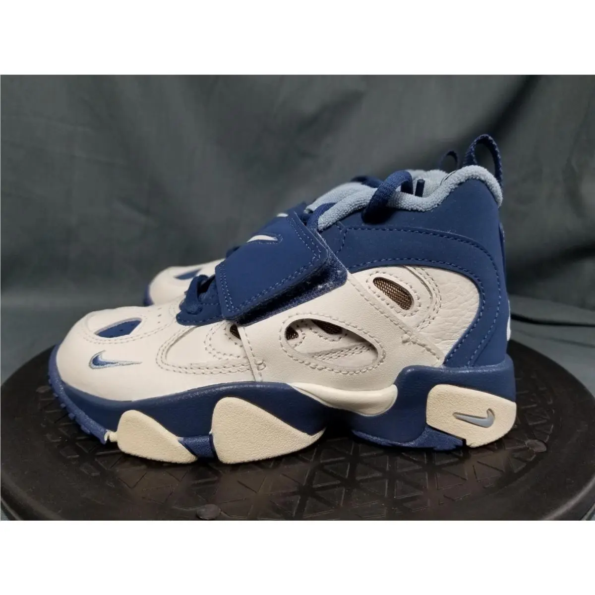 Nike shoes - Nike Air Diamond Turf 2 - IR4726 100 - Sail/Mystic Navy/Blue Grey 3