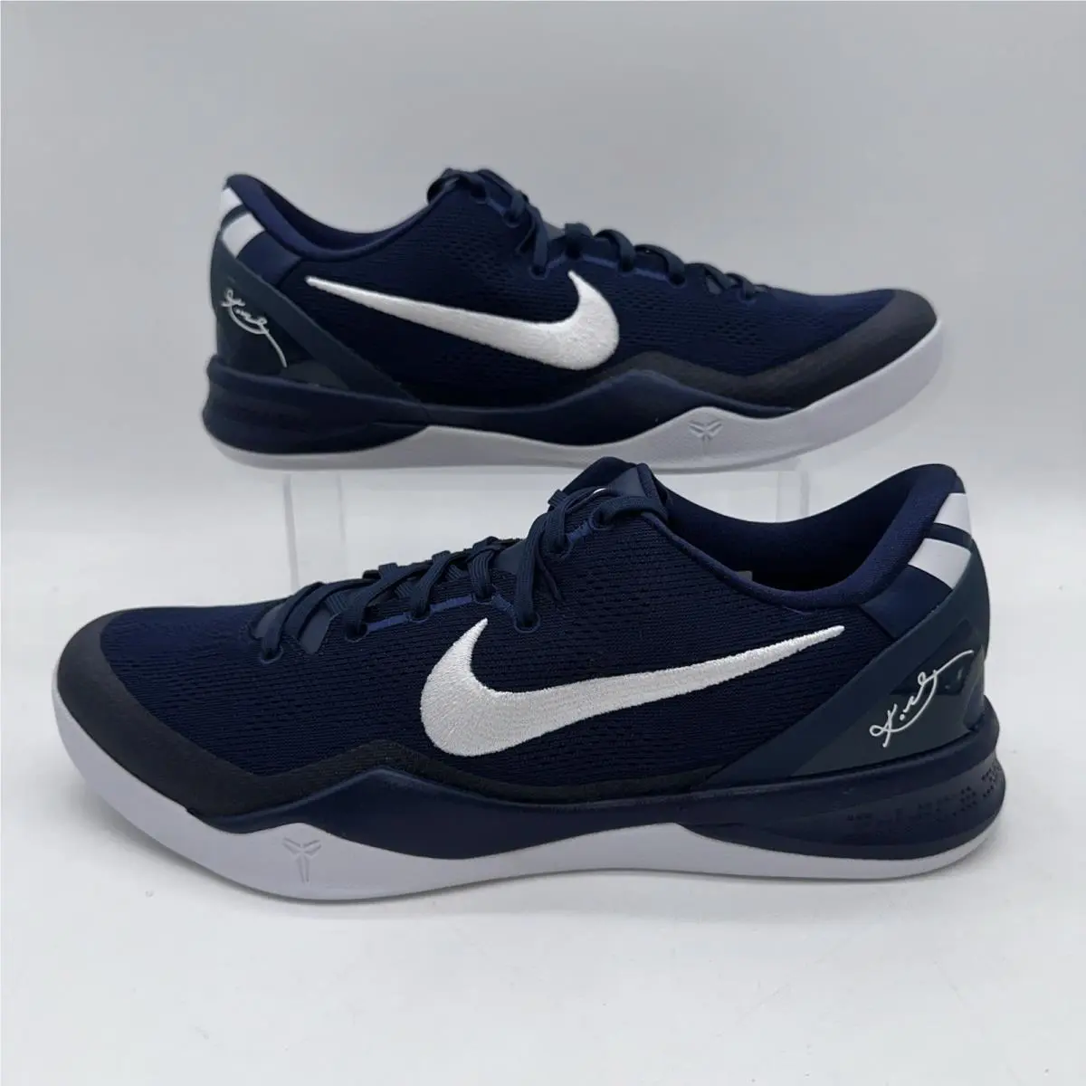 Nike Men`s Size 14 Kobe 8 Protro TB P HM6469 402 Navy/white Basketball Sneaker