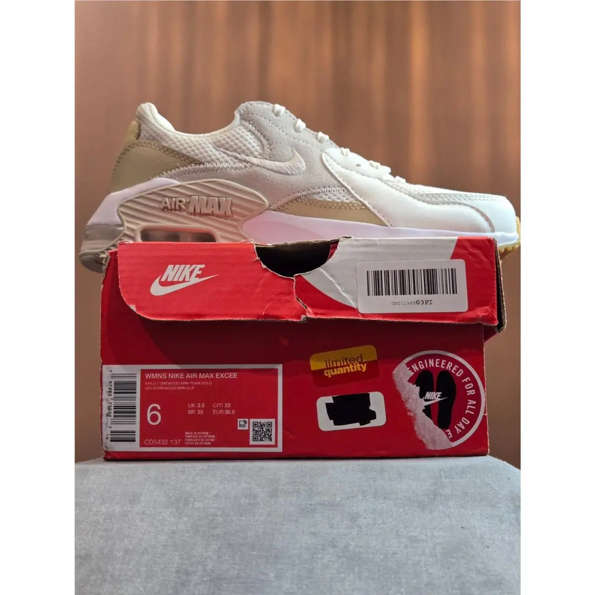 Nike shoes - Nike Air Max Excee - Air Max Excee - CD5432-137 - Beige 5