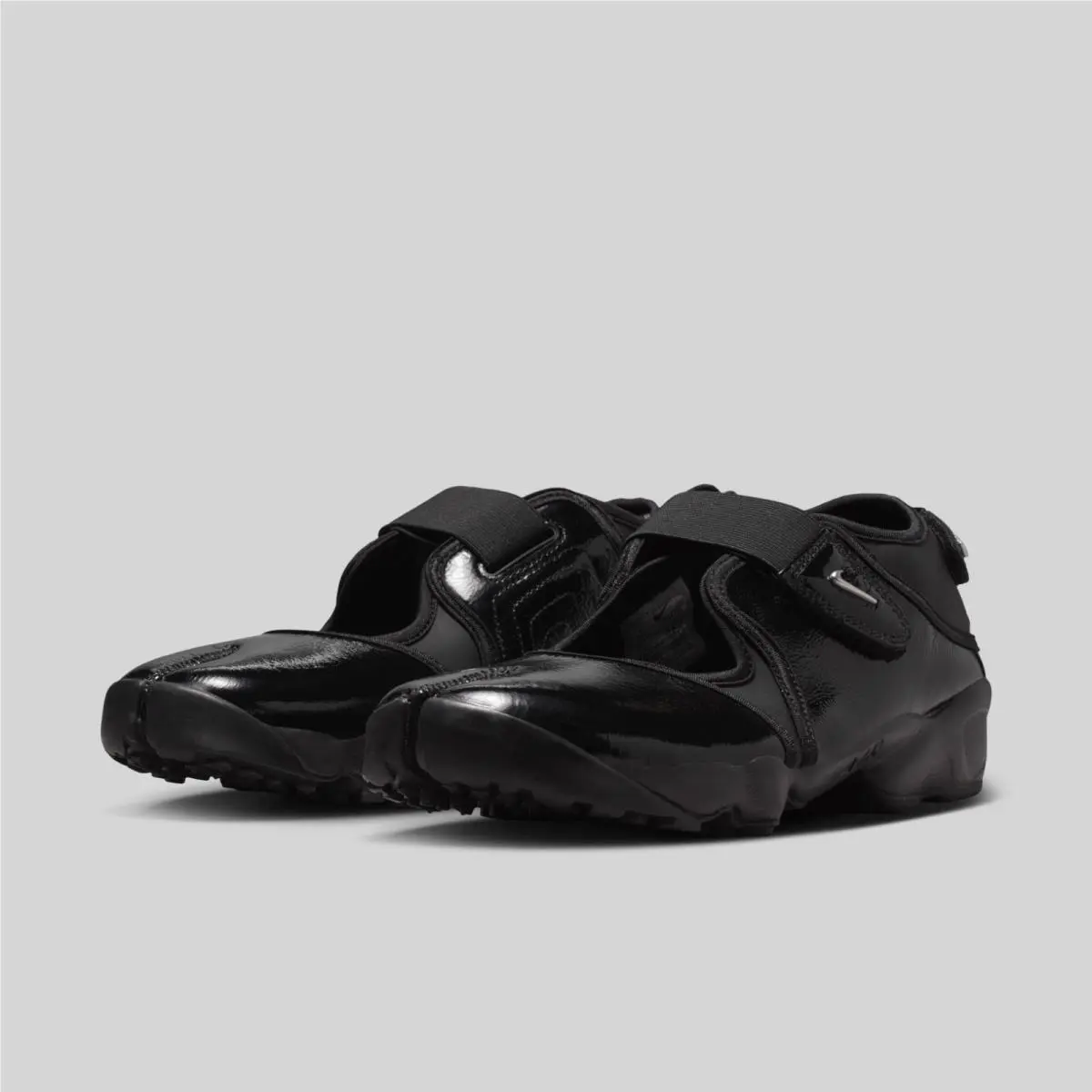 Nike Air Rift Black Metallic Silver IB8954-001 Men`s Size 9.5 / Women`s 11 Shoes