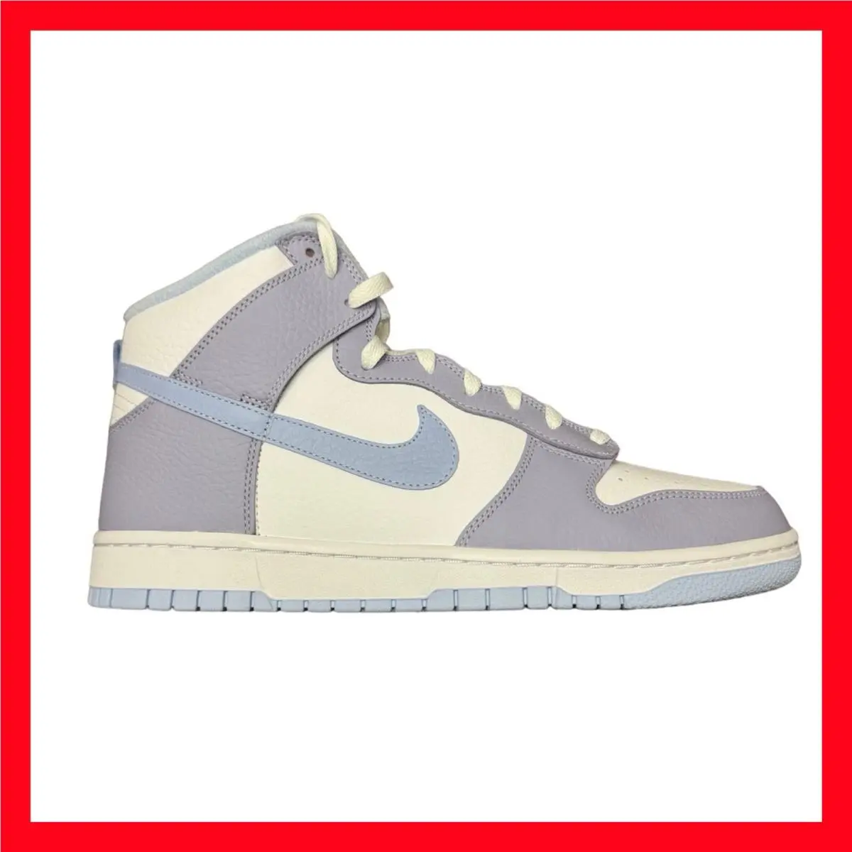 Nike Dunk High By You Custom Sneakers Blue White Purple Mens 10.5 Women`s 12