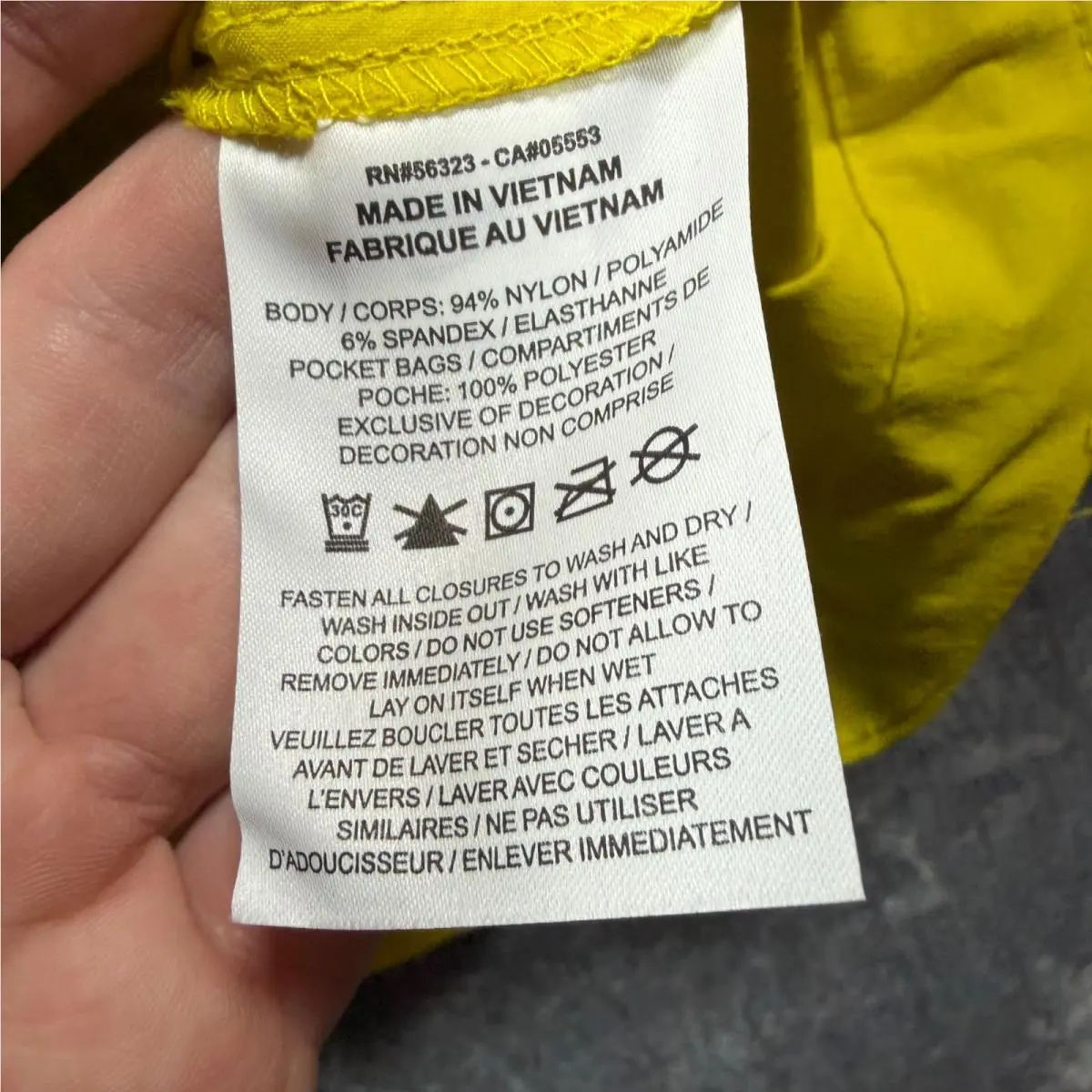 Nike clothing - HM7151-726 - HM7151-726 - Yellow 7