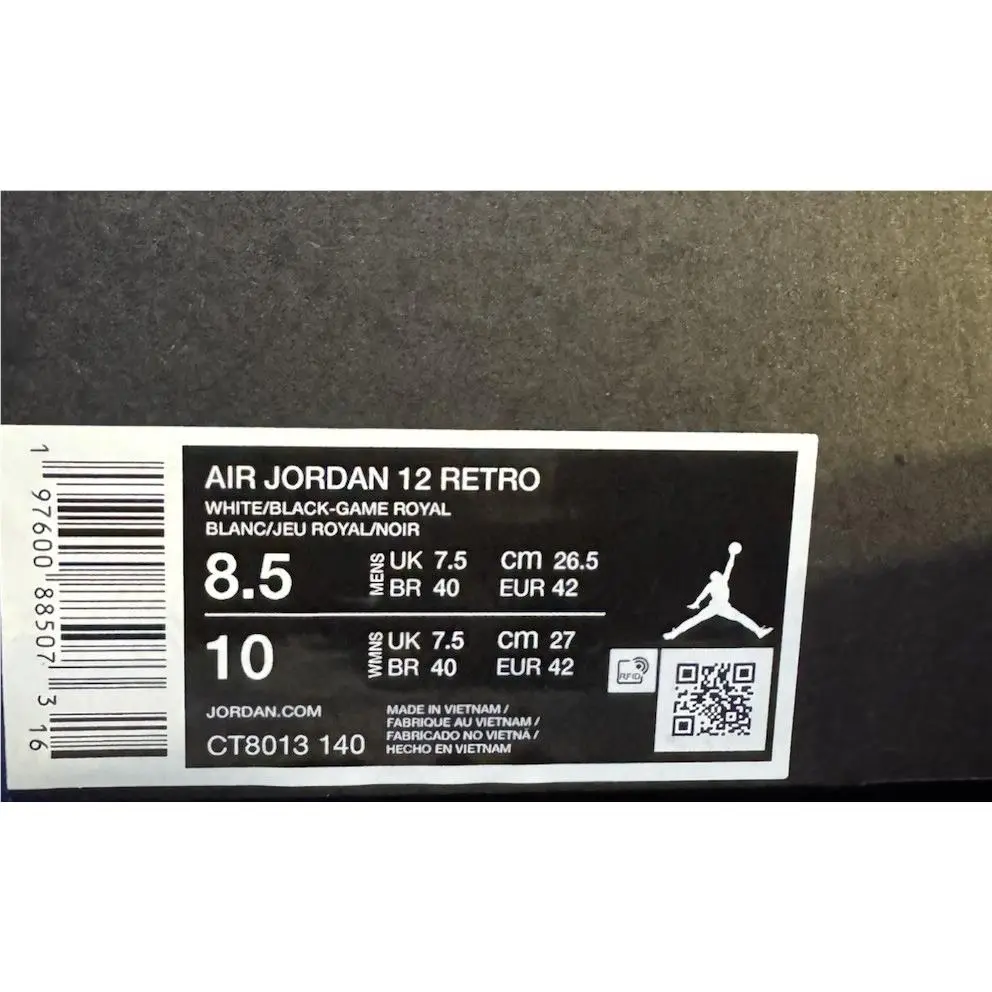 Nike shoes - 12 Retro - Retro - White 8