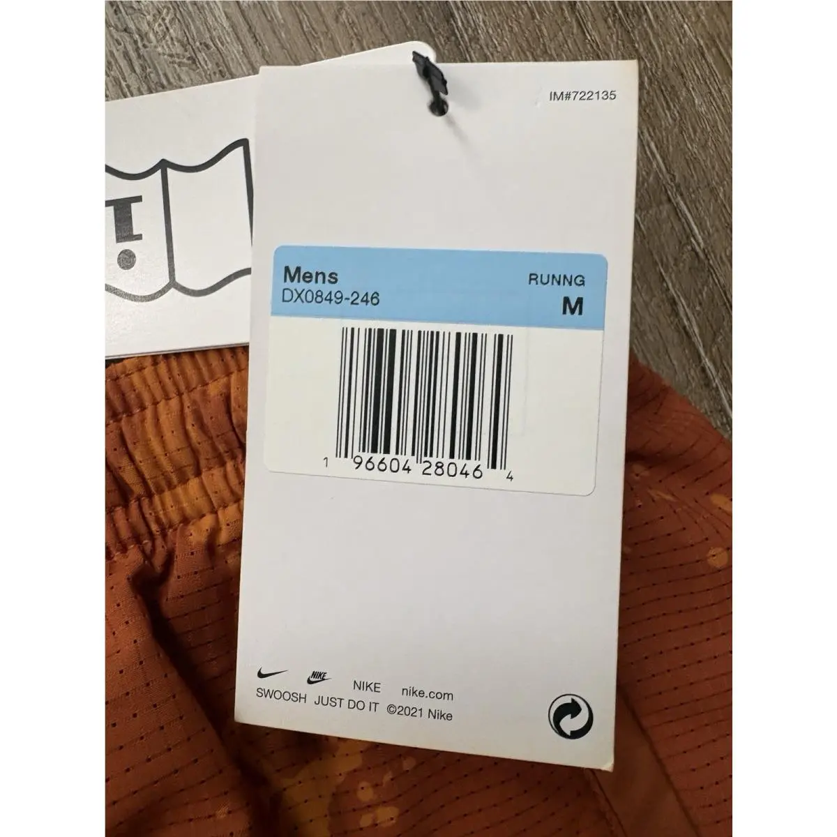 Nike clothing - Nike Run Division - Run Division - DX0849246 - Orange (UPC: 0196604280464) 2
