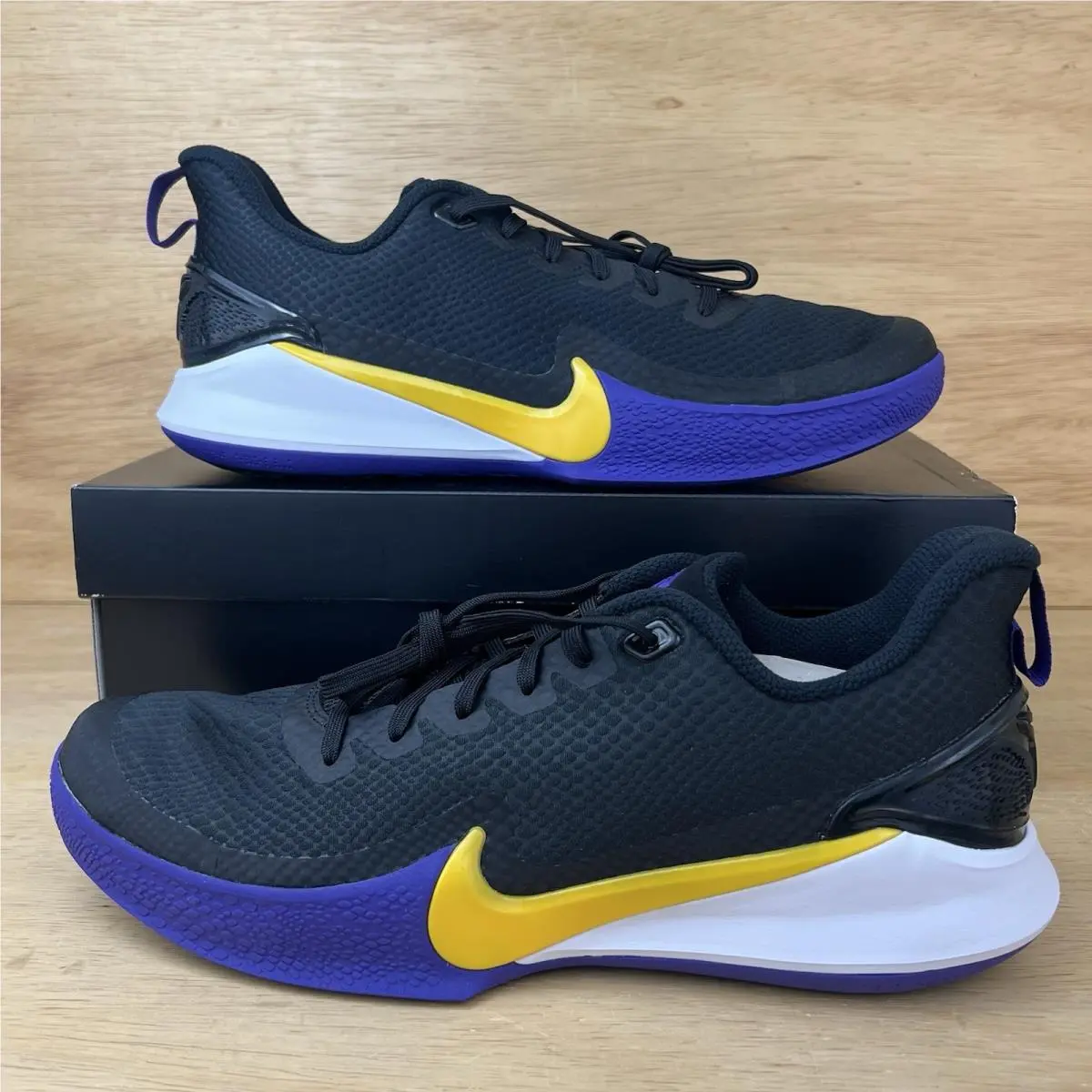 Nike Mamba Focus ‘lakers’ AJ5899-005 Men’s Size 11