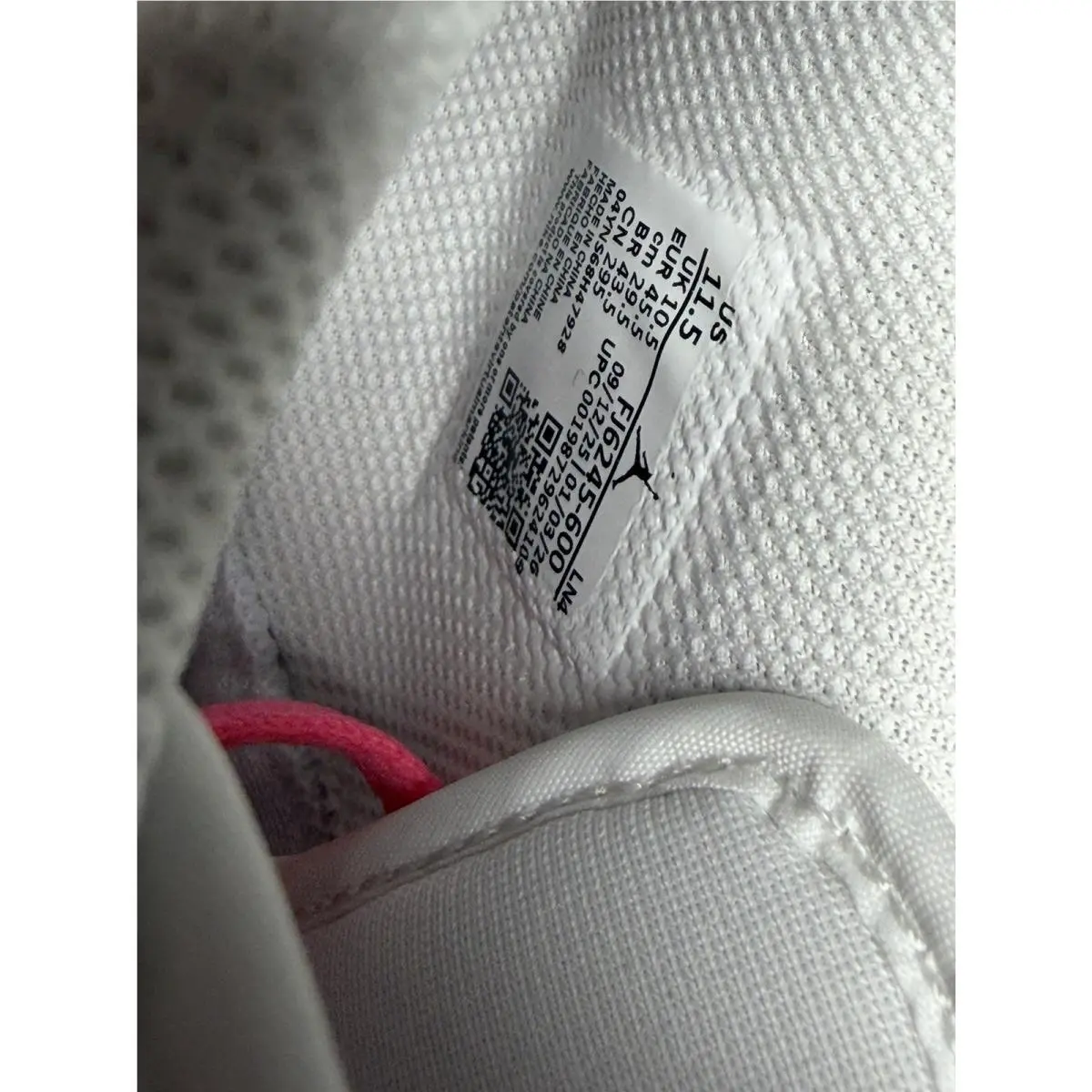 Nike shoes - Nike Air Jordan 1 - Air - FJ6245-600 - Pink 6