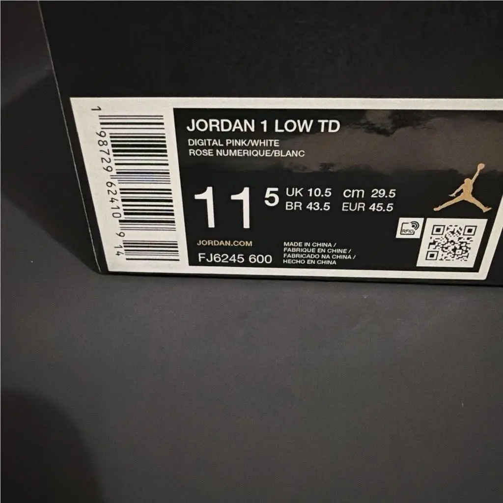 Nike shoes - Nike Air Jordan 1 - Air - FJ6245-600 - Pink 7