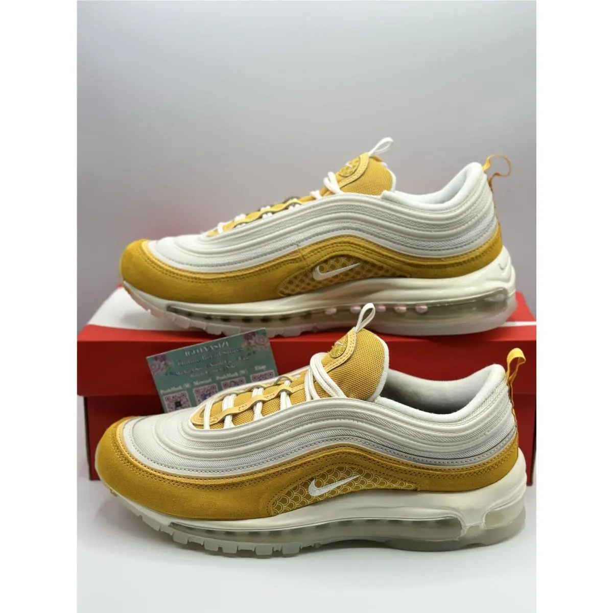 Nike shoes - Nike Air Max 97 - Air Max - DQ9011-100 - Gold 8