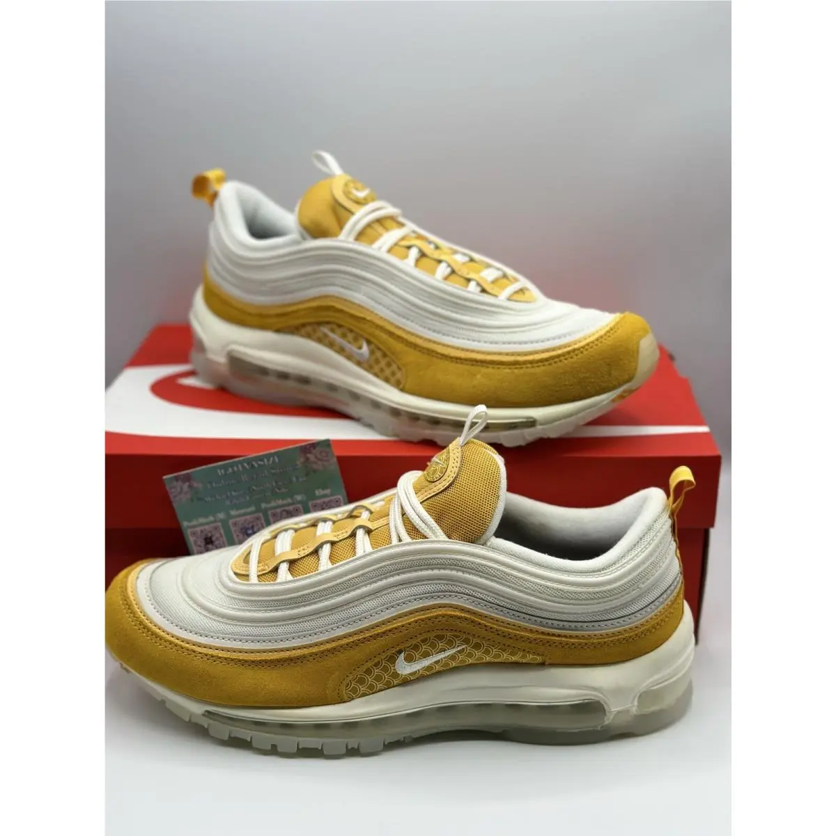 Nike shoes - Nike Air Max 97 - Air Max - DQ9011-100 - Gold 7