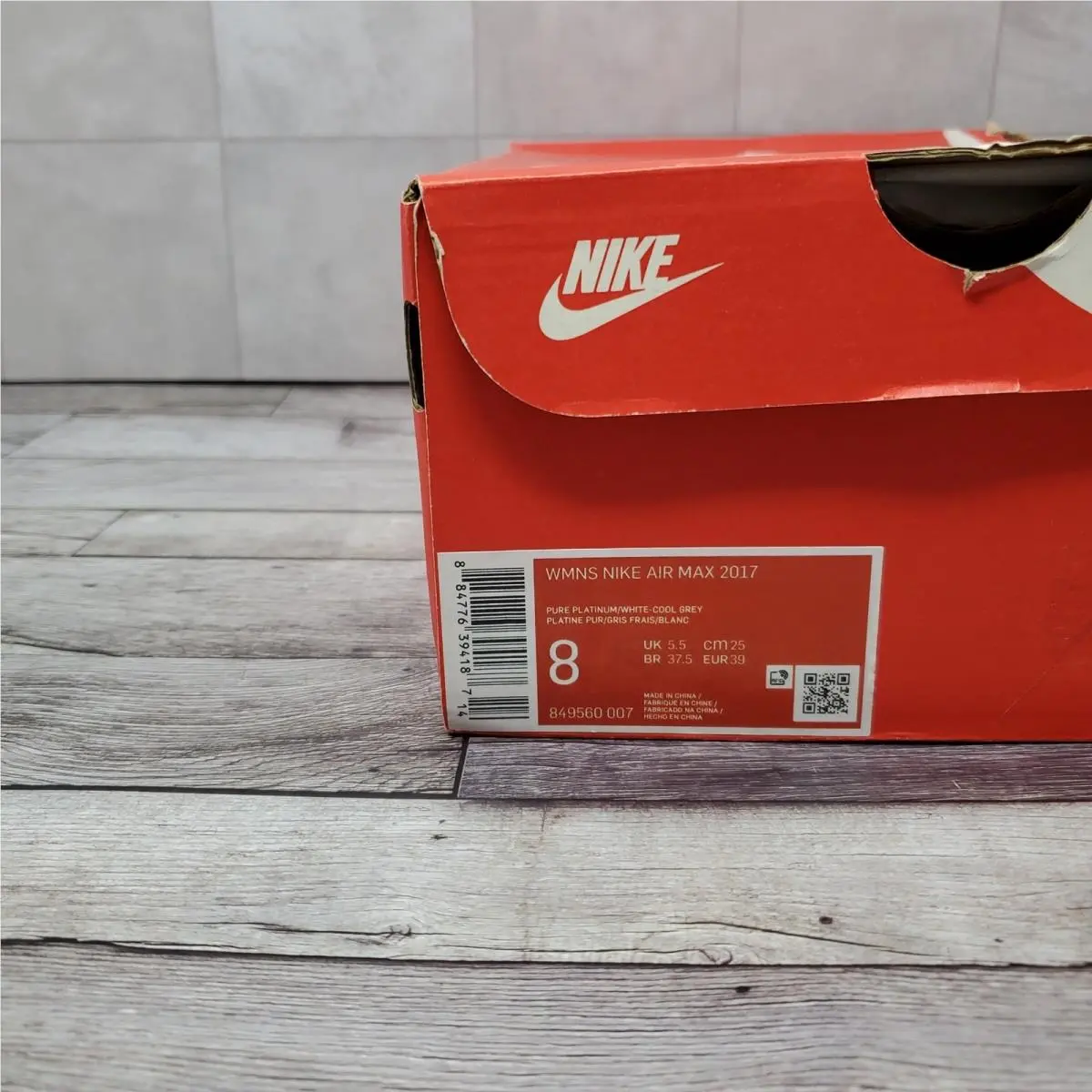 Nike shoes - Nike Air Max 2017 - Air Max - 849560-007 - Gray 8