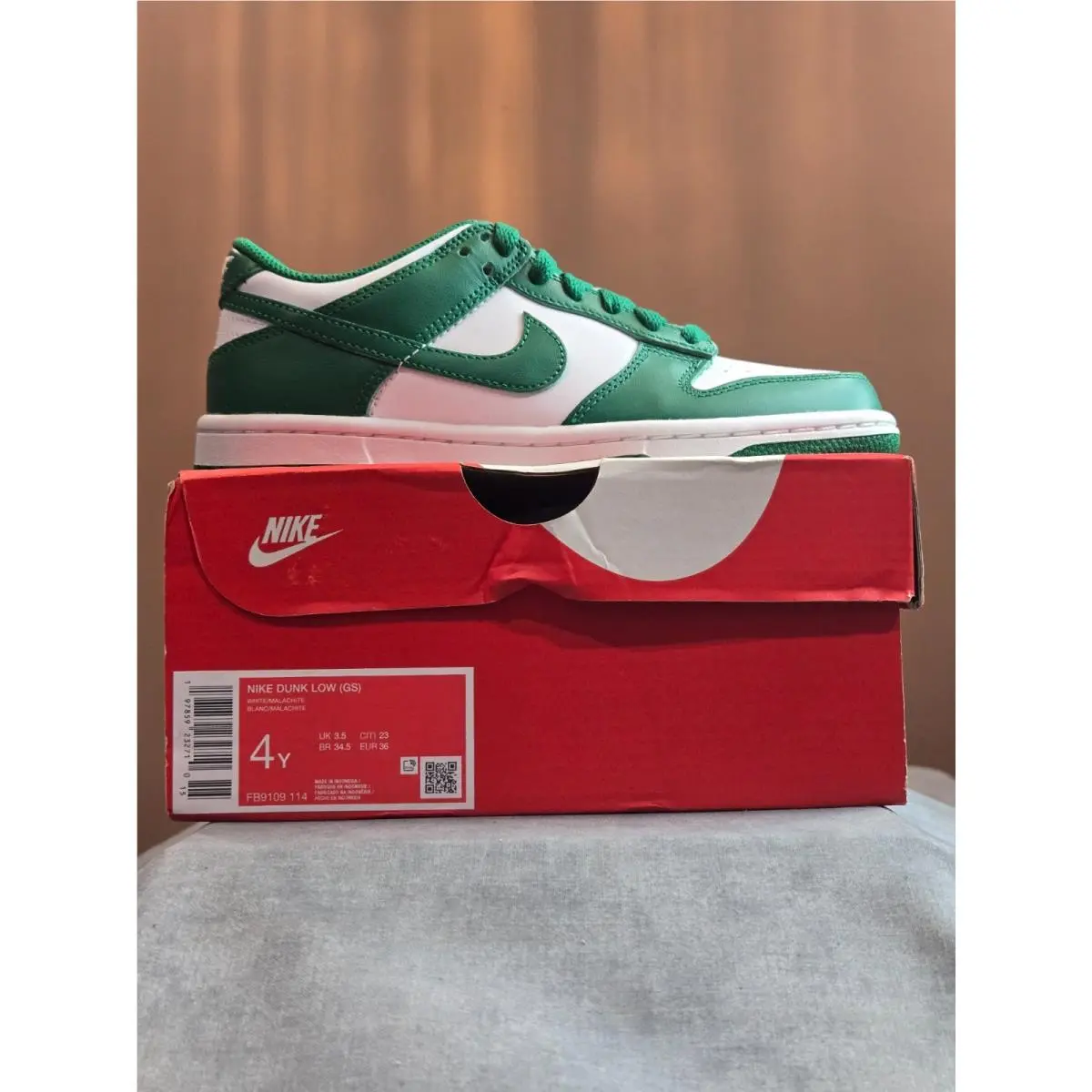 Nike shoes - Nike Dunk Low - Dunk Low - FB9109-114 - Green 5