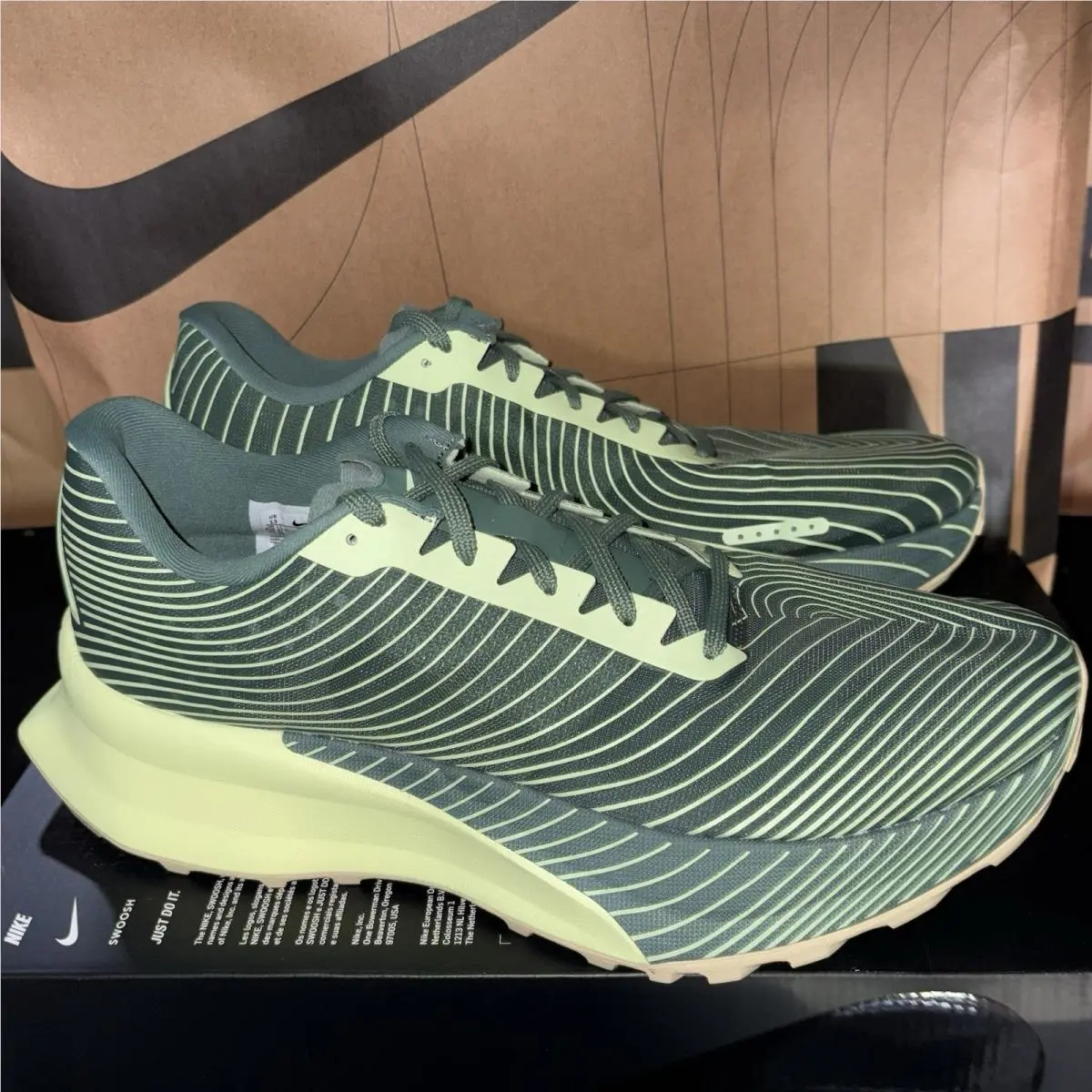 Nike Acg Ultrafly Trail SP Dutch Green/barely Volt Nby IR7317-300 Size 13
