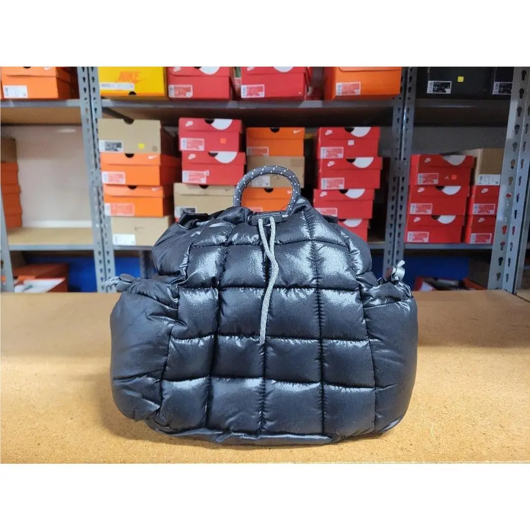 Nike Sportswear Puffle Backpack 9L Womens Black Casual Bag HQ6693 010