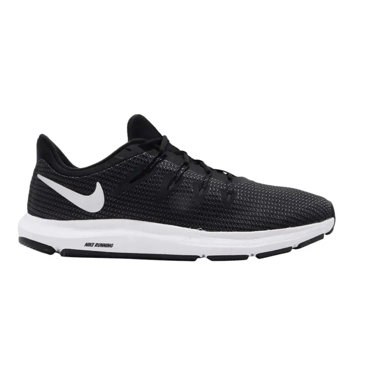Nike shoes - Nike Quest - Quest - AA7403-001 - Black, Manufacturer: Black/Metallic Silver 1