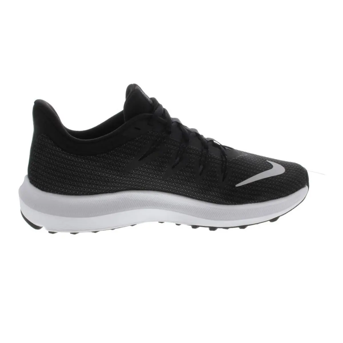 Nike shoes - Nike Quest - Quest - AA7403-001 - Black, Manufacturer: Black/Metallic Silver 7