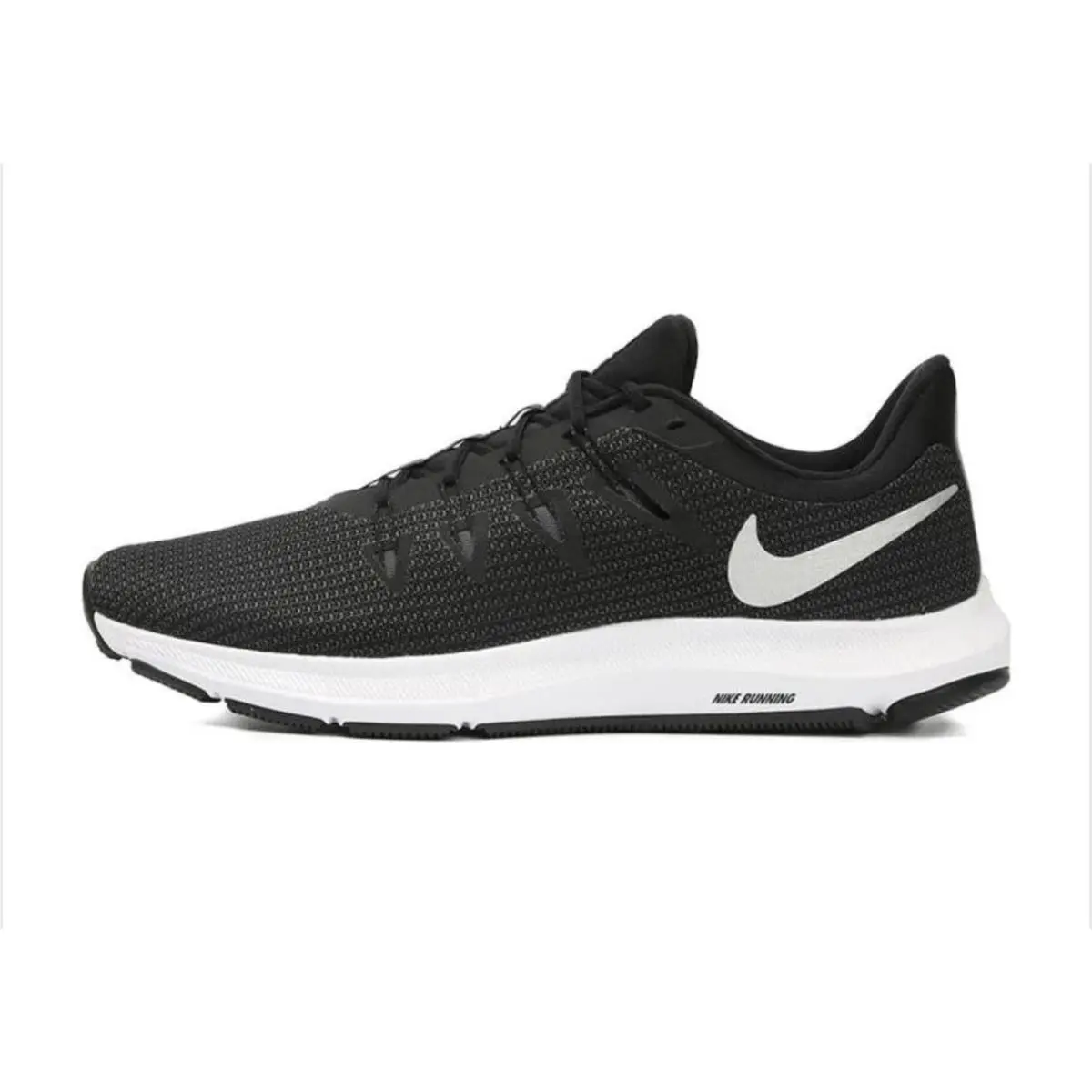Nike shoes - Nike Quest - Quest - AA7403-001 - Black, Manufacturer: Black/Metallic Silver 0