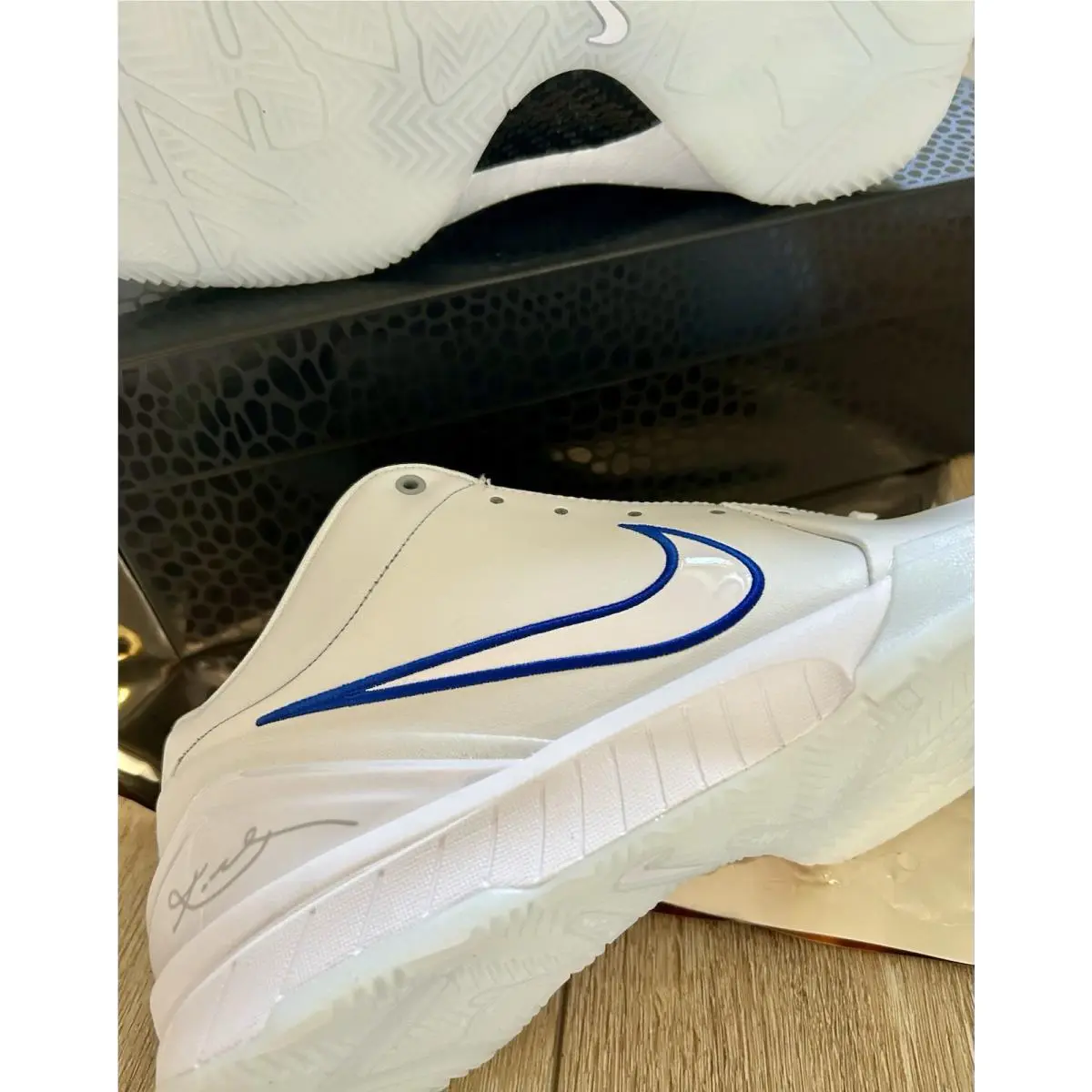 Nike shoes - Nike Zoom Kobe 4 - Zoom Kobe - IM0559-107 - White 4