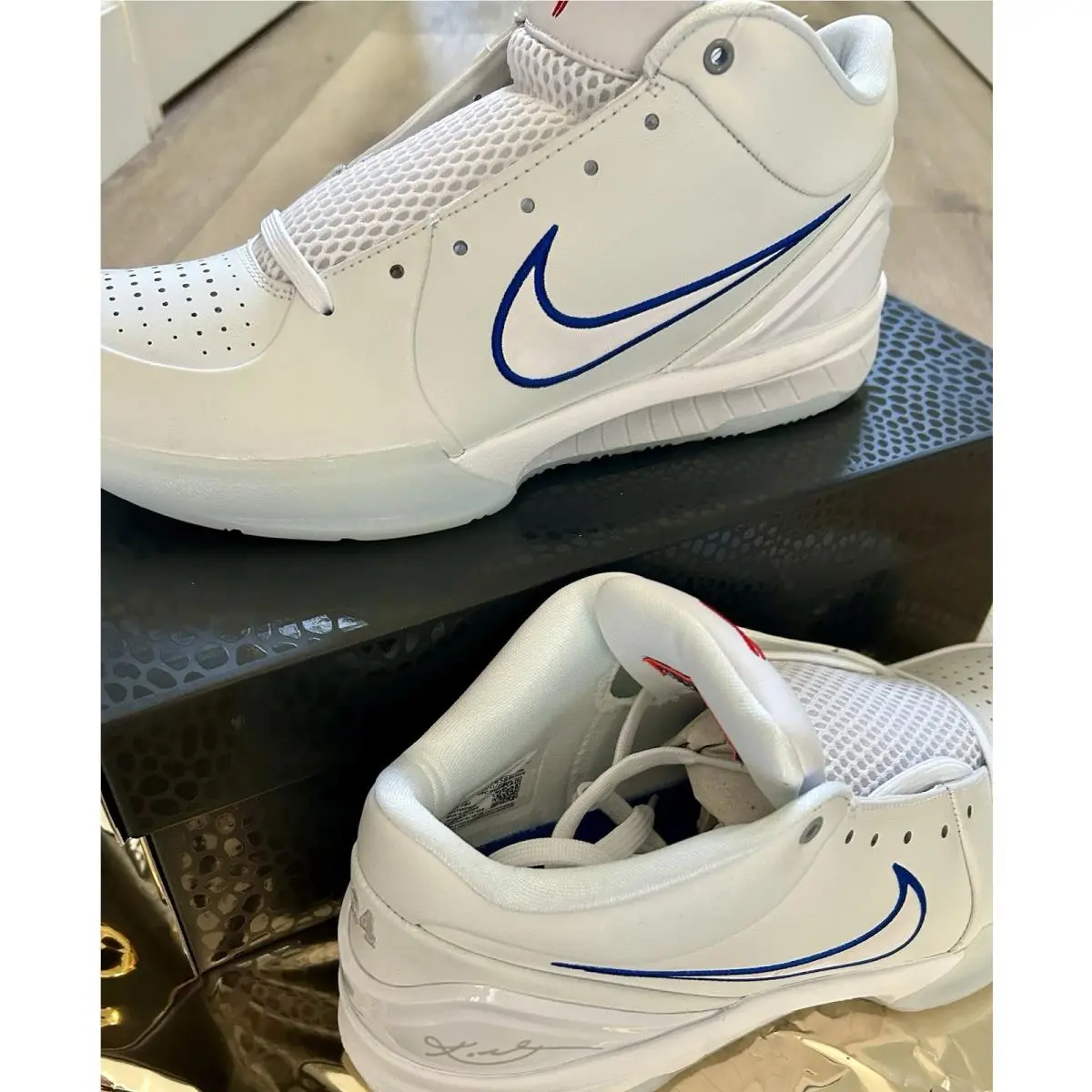 Nike shoes - Nike Zoom Kobe 4 - Zoom Kobe - IM0559-107 - White 2