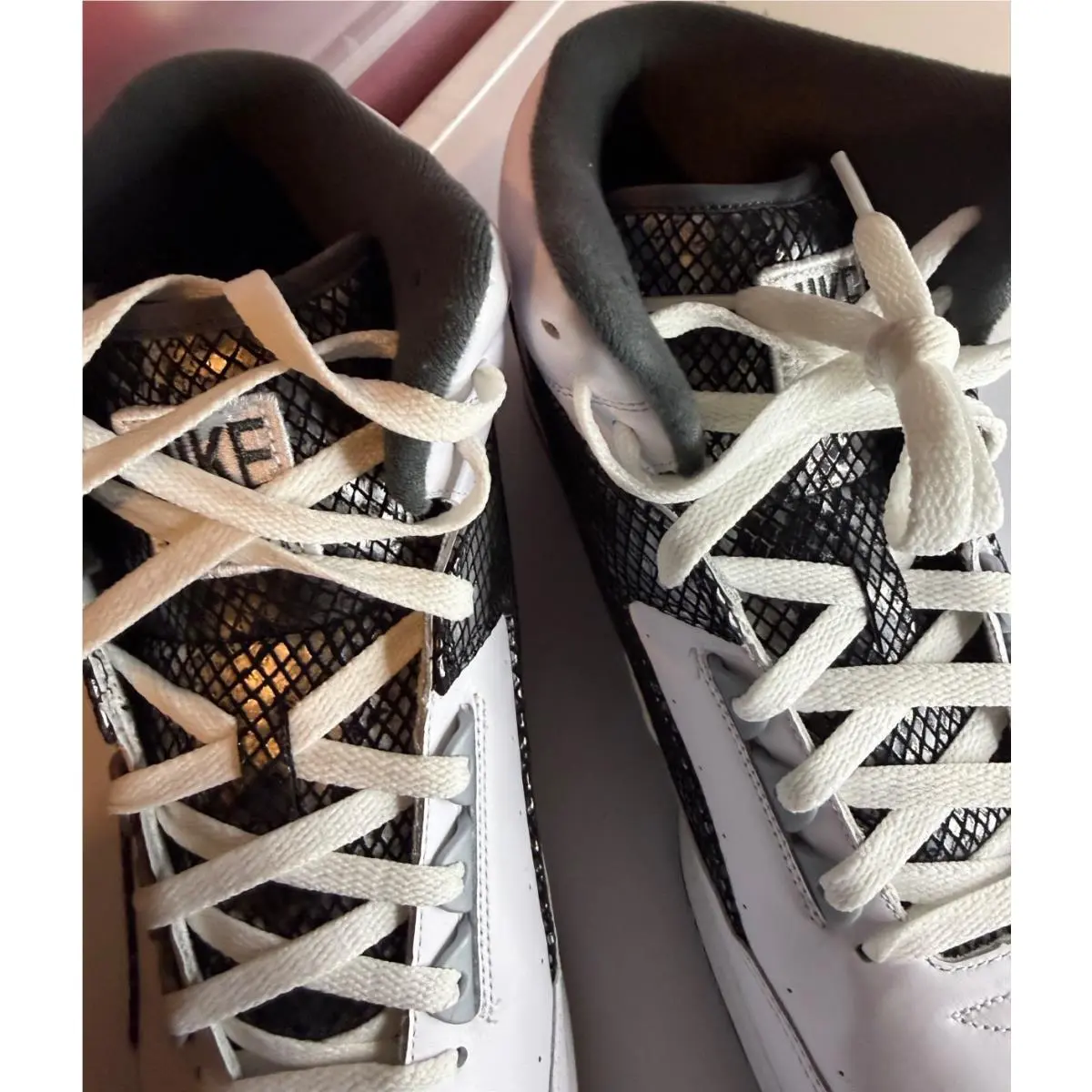 Nike shoes - 632631110 - 632631-110 - WHITE/SNAKESKIN 10