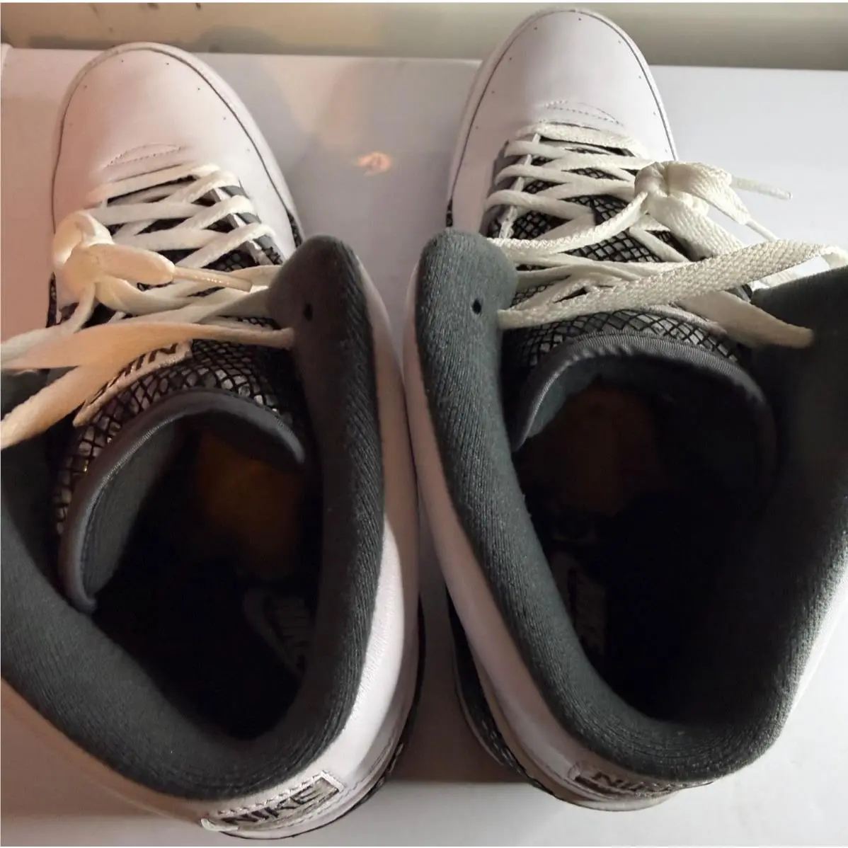 Nike shoes - 632631110 - 632631-110 - WHITE/SNAKESKIN 3