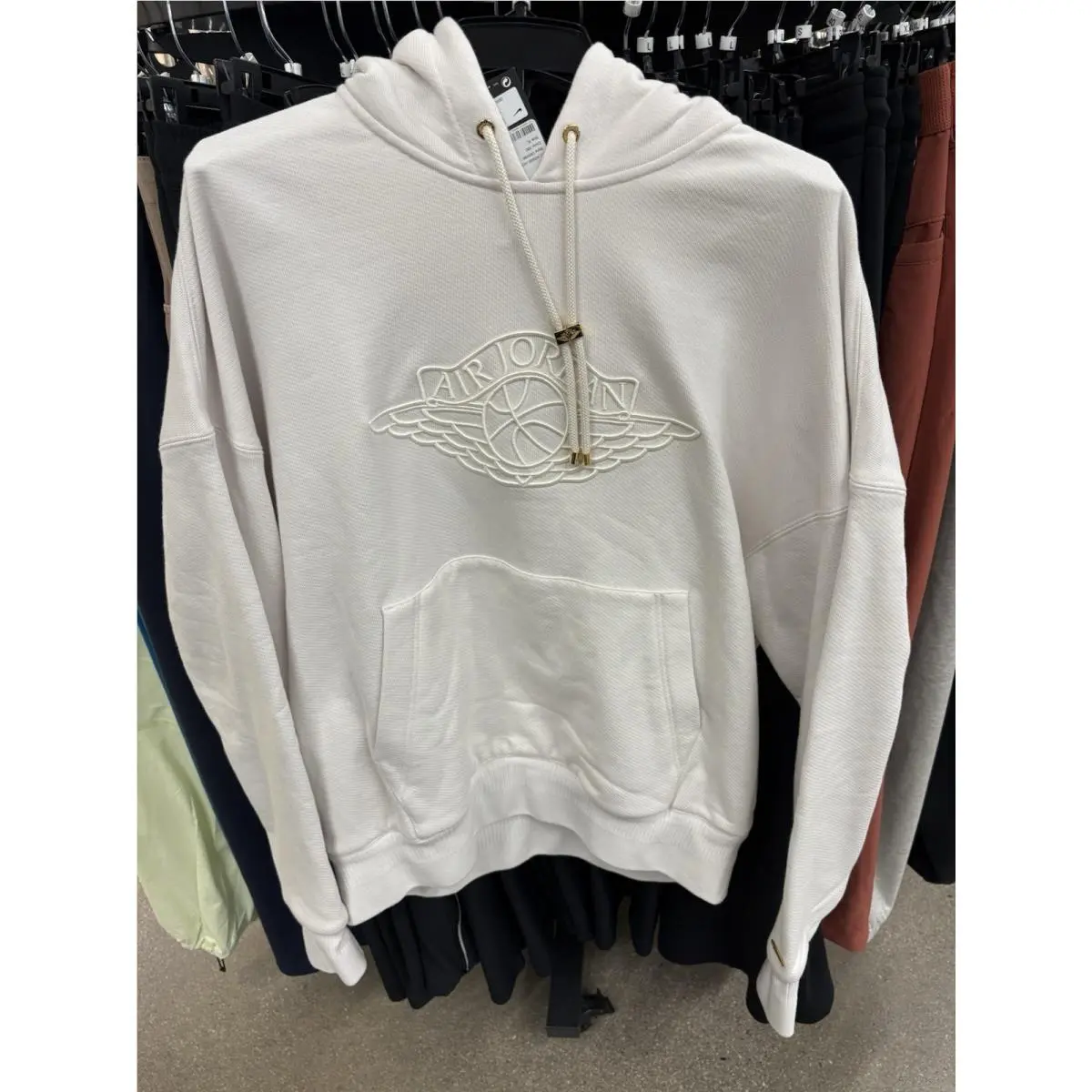 Nike Air Jordan Wings Luxury Collection Hoodie Made In Italy Mens L DX5785-030