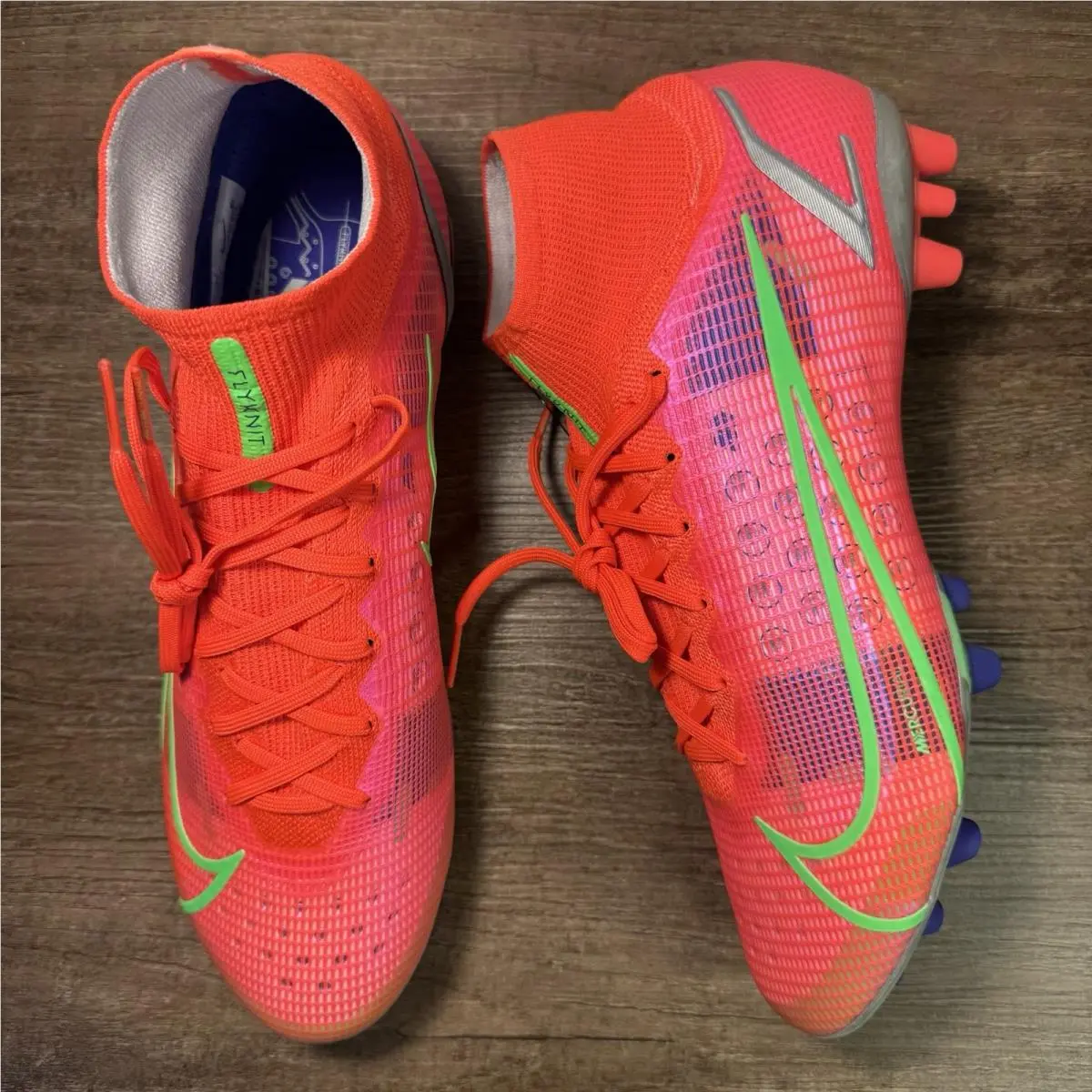 Nike Mercurial Superfly 8 Elite AG ‘bright Crimson’ Men Sz 9.5 CV0956-601 No Lid