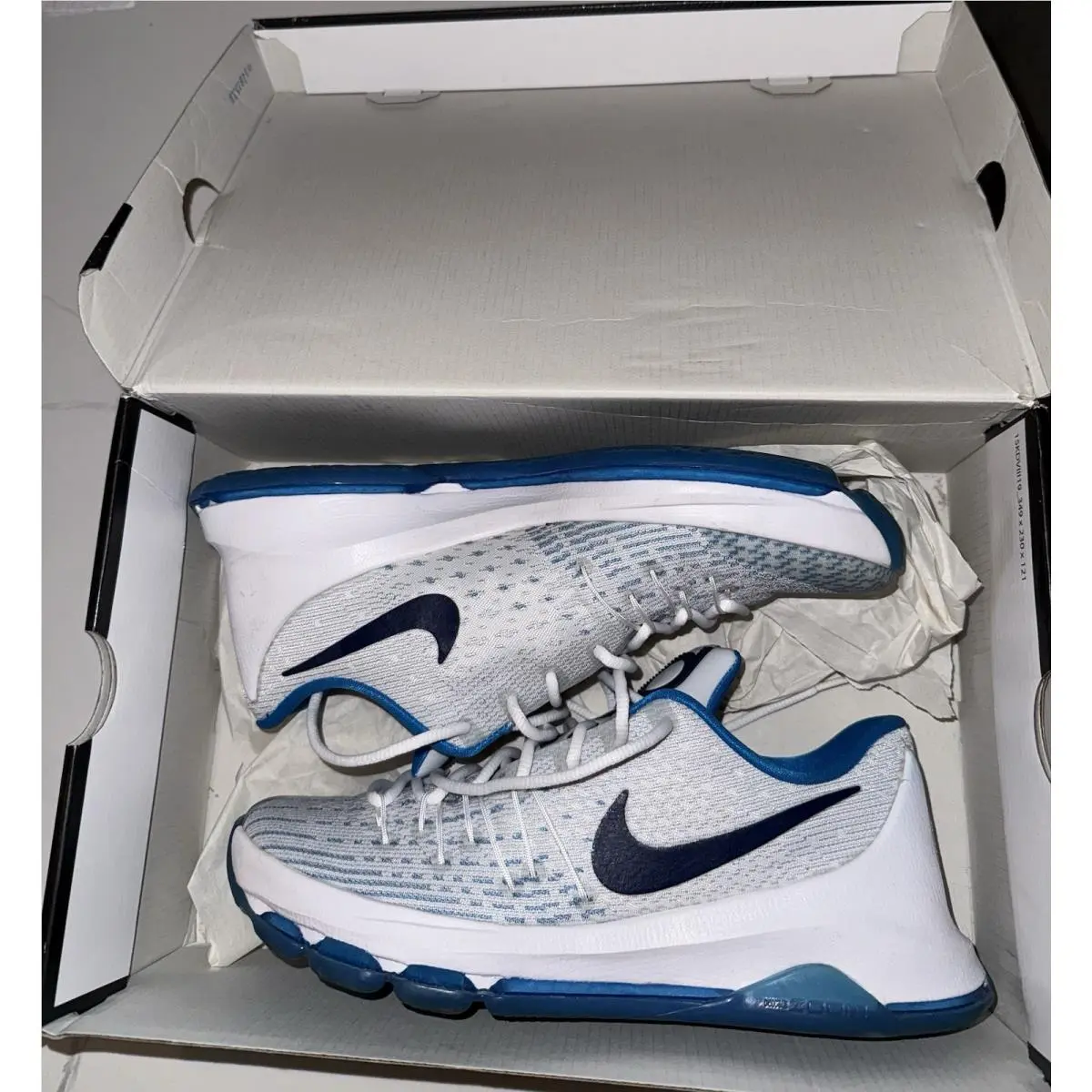 Nike shoes - Nike KD 8 - 749375-144 - White 8