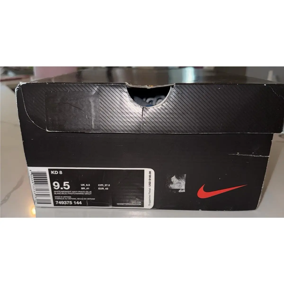 Nike shoes - Nike KD 8 - 749375-144 - White 13