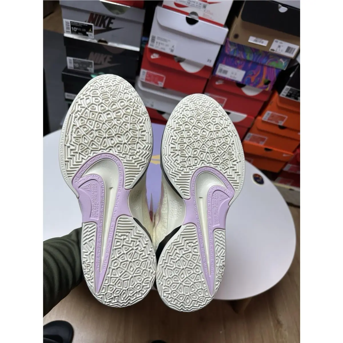 Nike shoes - Ja 2 Ep - Fd7327500 - Coconut milk/pink foam black 8
