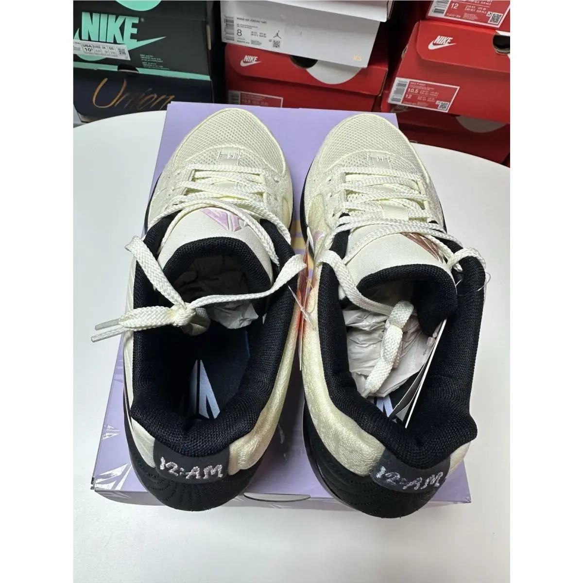 Nike shoes - Ja 2 Ep - Fd7327500 - Coconut milk/pink foam black 7