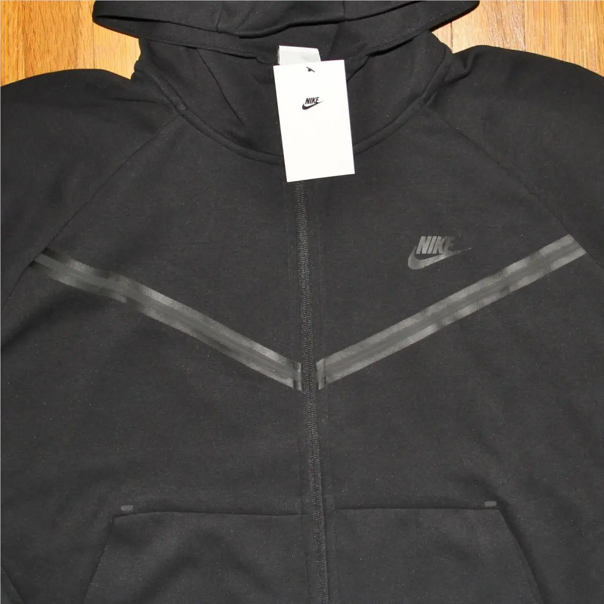 Nike clothing - Nike Tech Fleece Windrunner Full Zip Jacket - CW4298-010 - Black (UPC: 194493785176) 0