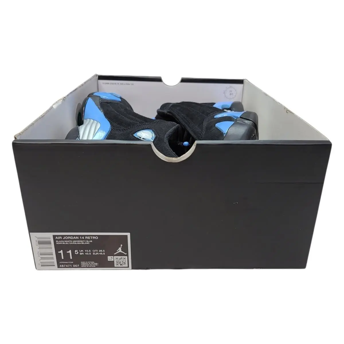 Nike shoes - Air Jordan 14 Retro 2026 - 487471-007 - Black 9