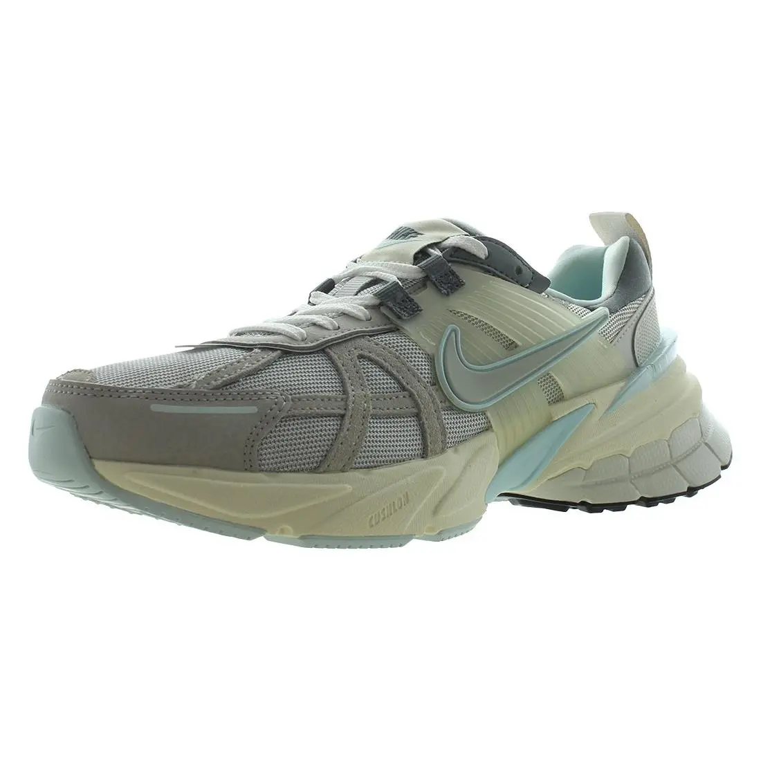 Nike shoes - Nike V2K Run - Run - FZ3596-072 - Ivory, Main: Grey (UPC: 196976332860) 0