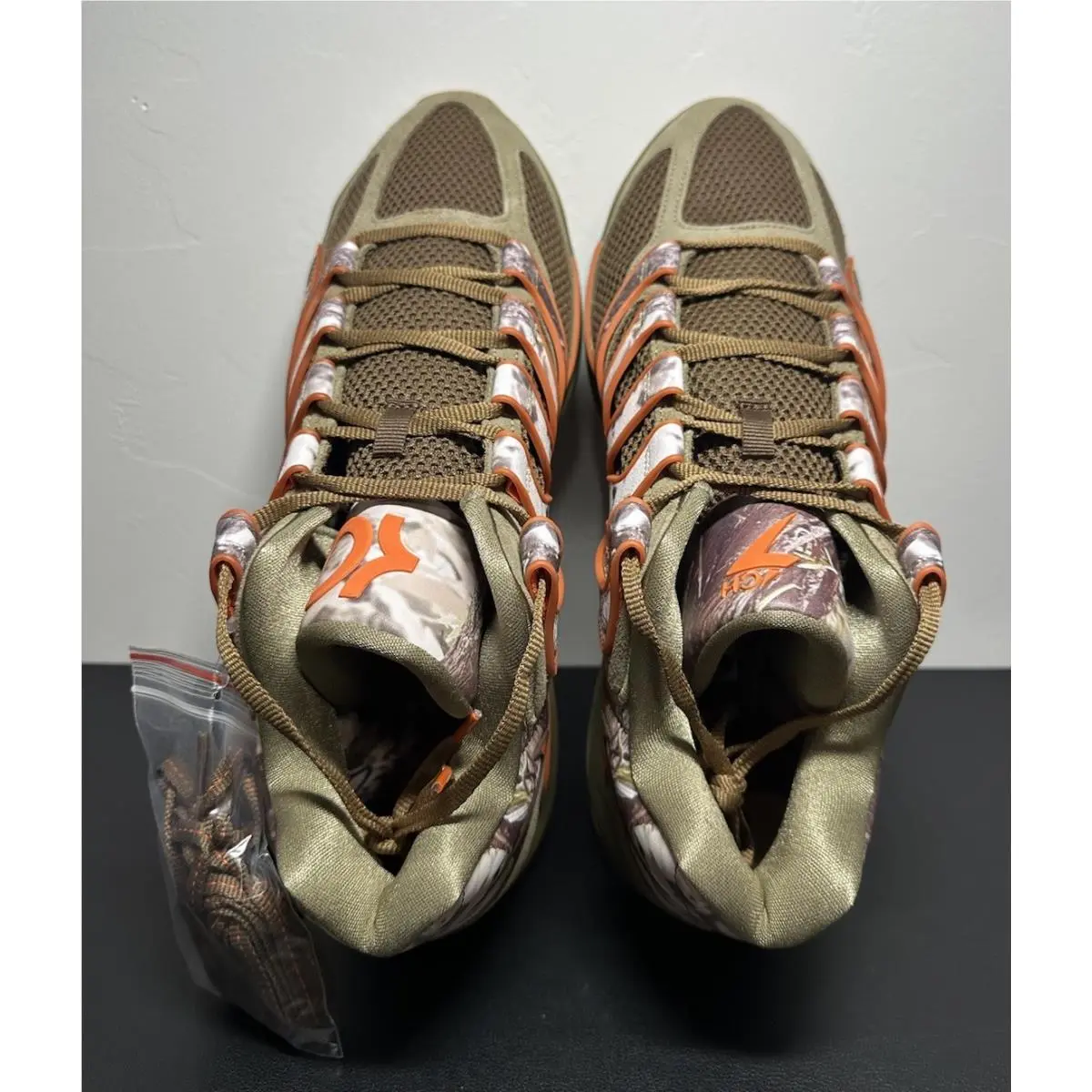Nike shoes - Nike KD18 PER - PER - IO7519 900 - Coyote / Safety Orange (UPC: 198726843336) 4