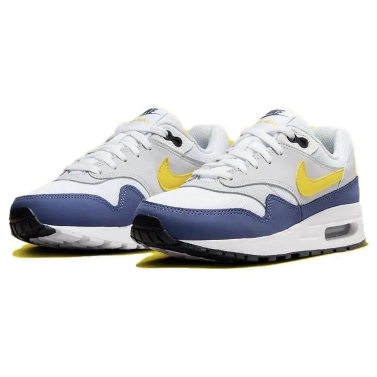Nike Air Max 1 GS Blue Yellow Blue DZ3307-107 Kids Trainers