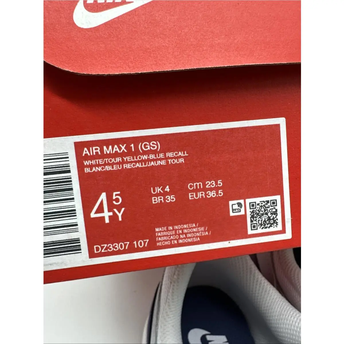 Nike shoes - Nike Air Max 1 - Air Max - Multicolor (UPC: 0196976535230) 4