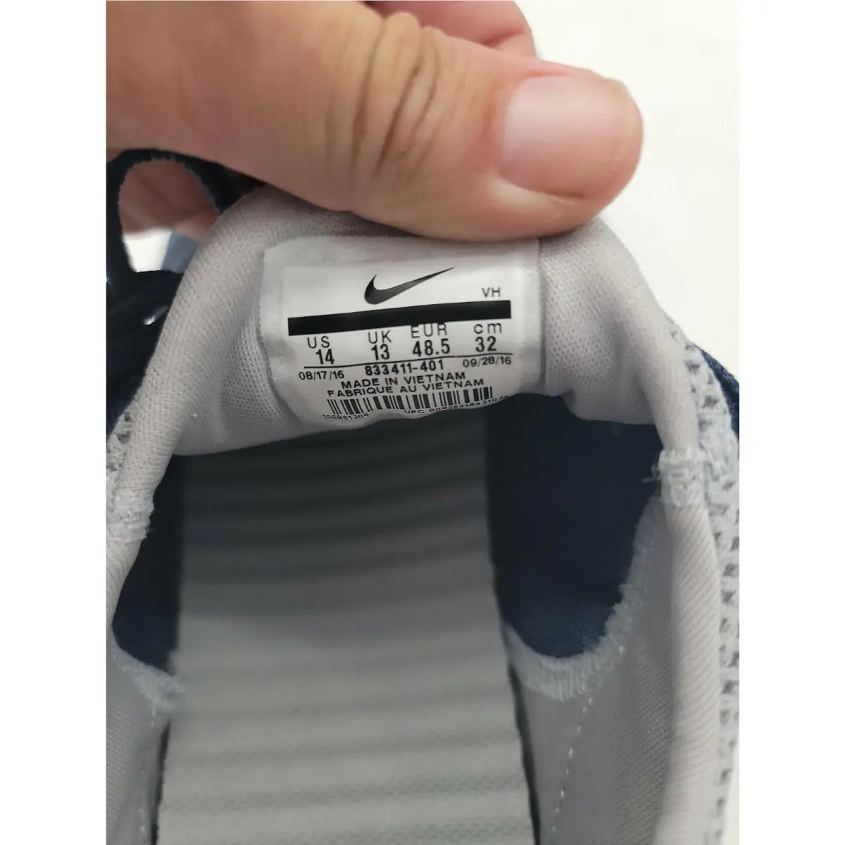 Nike shoes - Nike Kaishi 2.0 - Kaishi - 833411-401 - Blue, Manufacturer: Midnight Navy, White, Wolf Gray 7