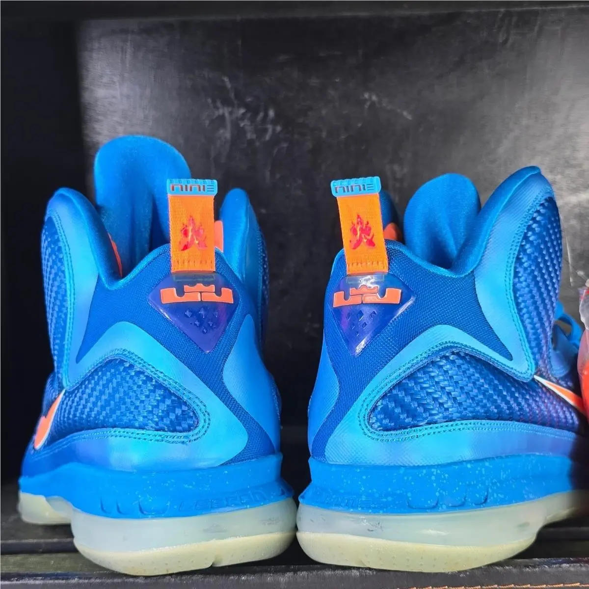 Nike shoes - LeBron 9 - LeBron - 469764 800 - Blue 1
