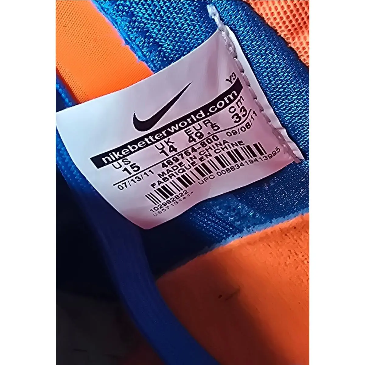 Nike shoes - LeBron 9 - LeBron - 469764 800 - Blue 3