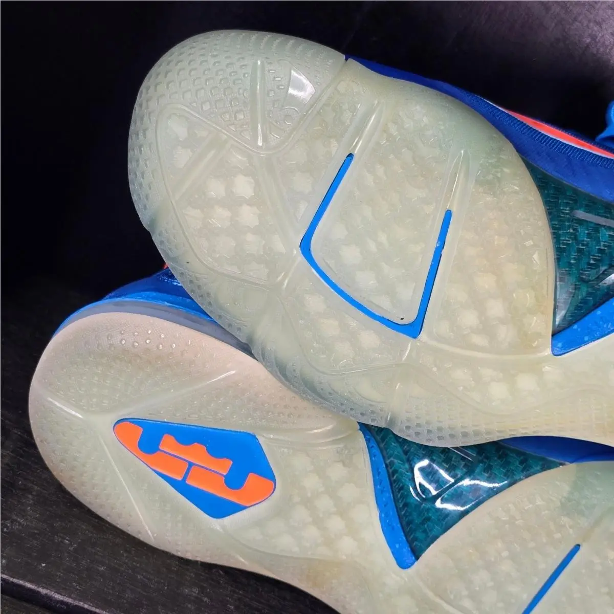 Nike shoes - LeBron 9 - LeBron - 469764 800 - Blue 7