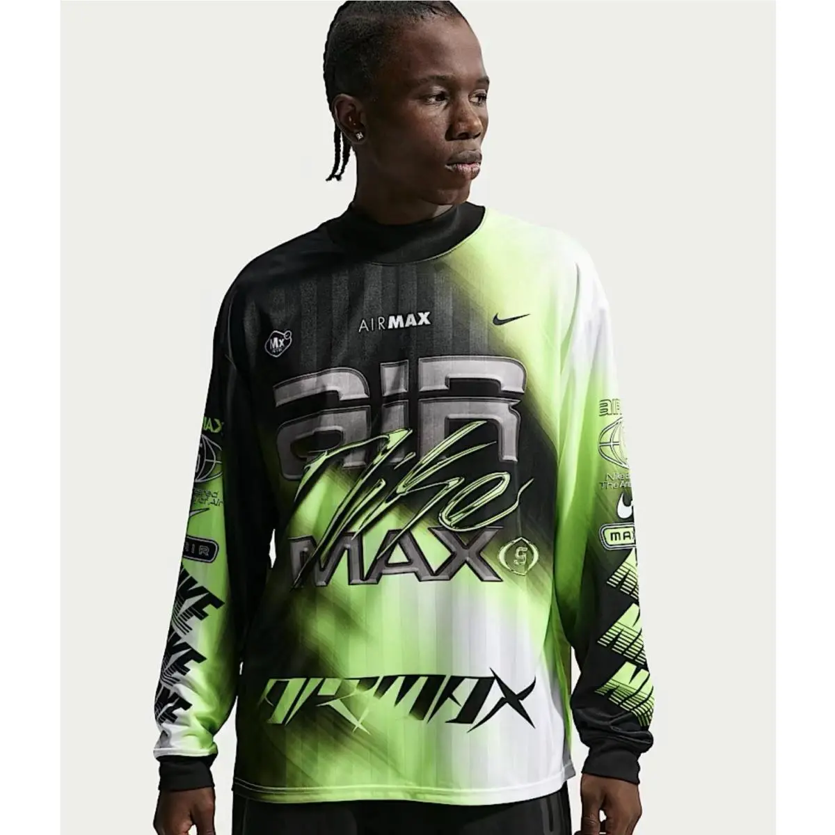 Nike Culture of Football Long Sleeve Soccer Jersey IQ1015-702 Size 2XL